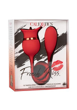 Load image into Gallery viewer, French Kiss Casanova Clitoral Stimulation Multi Function Silicone Rechargeable Waterproof Red