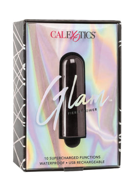 Glam Multi Function Bullet Waterproof USB Rechargeable Black