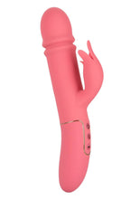 Load image into Gallery viewer, Shameless Tease Vibrator Thrusting Power Silicone Clitoral Stimulation Waterproof USB Rechargeable Pink