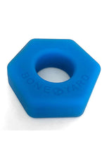 Load image into Gallery viewer, Bone Yard Bust A Nut Silicone Cock Ring Ball Stretcher Blue