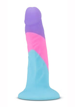 Load image into Gallery viewer, Avant D15 Vision Of Love Platinum Cured Silicone Dildo Multi-Color 5.5 Inches