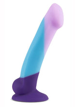 Load image into Gallery viewer, Avant D16 Purple Haze Platinum Cured Silicone Dildo Multi-Color 6.5 Inches