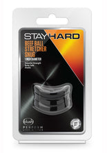 Load image into Gallery viewer, Stay Hard Beef Ball Stretcher X Long  Cock Ring Black