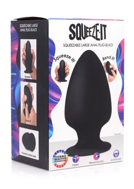 Squeeze It Squeezable Lg Anal Plug