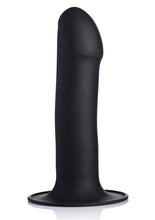 Load image into Gallery viewer, Squeeze It Squeezable Phallic Dildo Blk