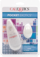 Load image into Gallery viewer, Pocket Exotics Ivory Egg Multispeed 2 Inch Ivory