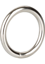 Load image into Gallery viewer, Silver Cock Ring Medium 2 Inch Diameter Silver