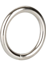 Load image into Gallery viewer, Silver Cock Ring Large 2.5 Inch Diameter Silver