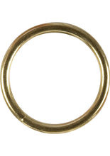 Load image into Gallery viewer, Gold Cock Ring Large 2.5 Inch Diameter Gold