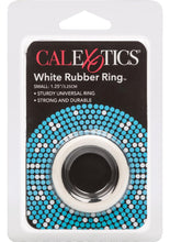 Load image into Gallery viewer, Rubber Cock Ring Small 1.25 Inch Diameter White