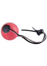 Load image into Gallery viewer, Ball Gag Red with Leather Straps