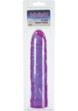 Load image into Gallery viewer, REFLECTIVE GEL SERIES VEINED CHUNNY 8.5 INCH PURPLE