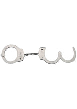 Load image into Gallery viewer, Nickel Coated Steel Handcuffs With Double Lock Silver