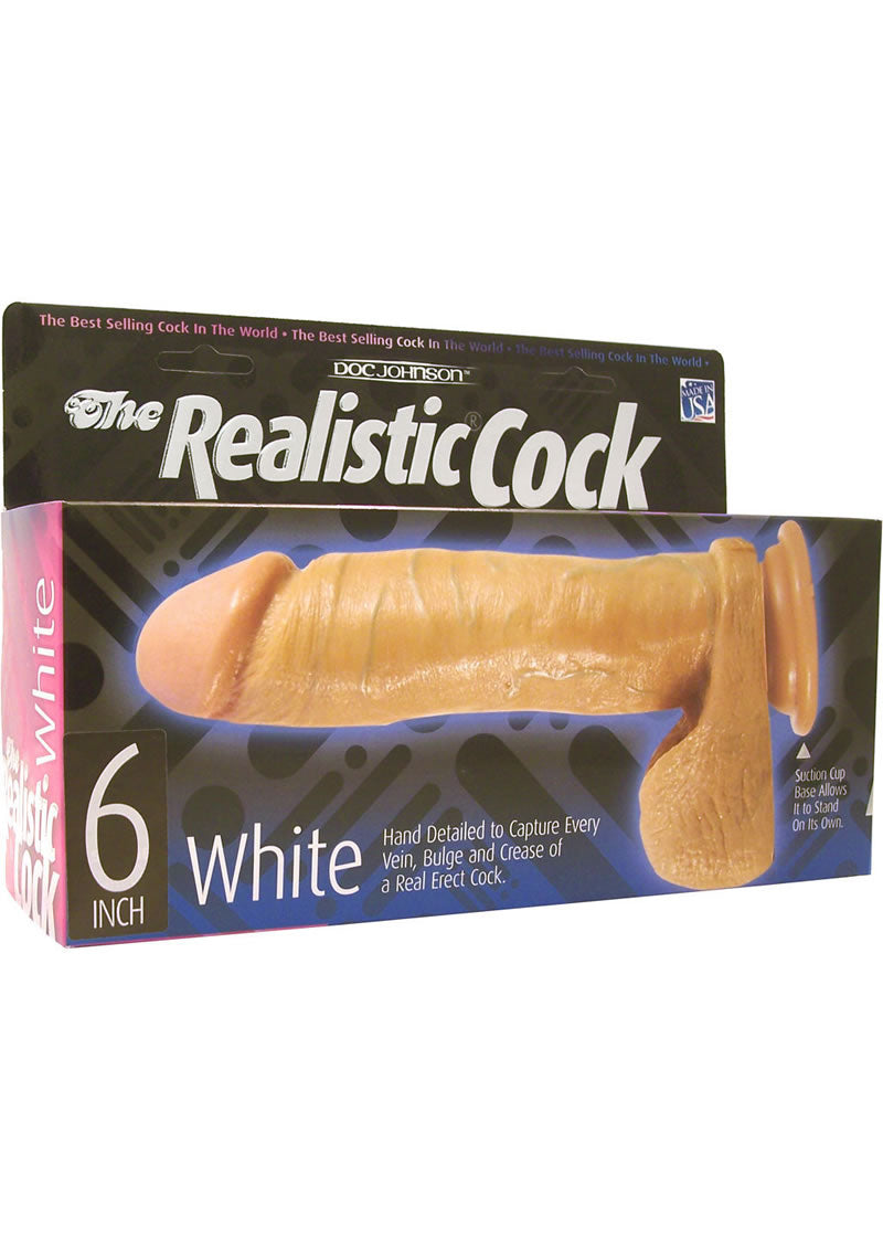 The Realistic Cock 6 Inch Flesh