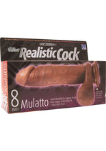 Load image into Gallery viewer, The Realistic Cock 8 Inch Mulatto