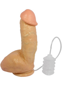 Squirting Realistic Cock 7 Inch Flesh