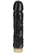Load image into Gallery viewer, Quivering Cock Vibrator With Sleeve Sil A Gel 8 Inch Black